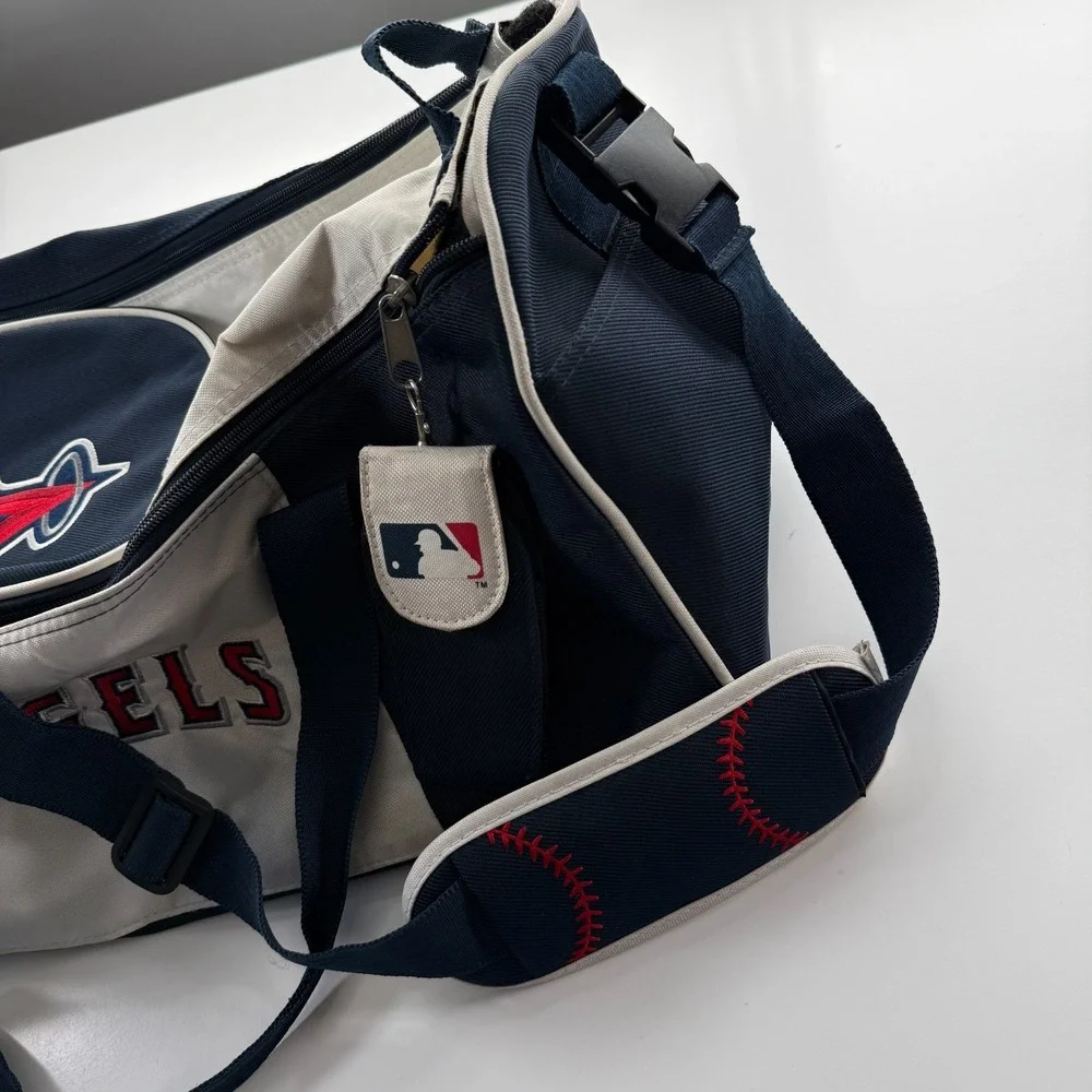 Los Angeles ANGELS Baseball Duffel Utility Tote Bag Genuine MLB‎ 20